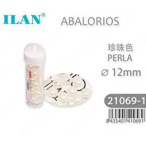 ILAN Perle Decorative 12mm Colore Perla per Abbigliamento - Product Image 3