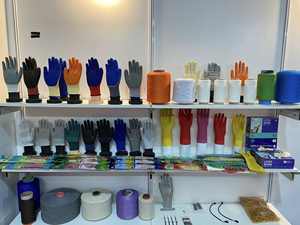 Gants en tissu tricoté lisse 100 % polyester ou mélange polyester-coton, fil mélangé non enduit, pour l'inspection des emballages et la logistique - Product Image 6