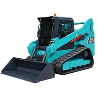 Chargeuse compacte sur chenilles haute performance neuve de 54,6 kW SWTL4528 avec godet 4-en-1 à vendre