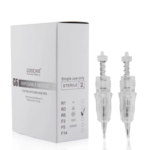 Tornillo estéril desechable, <span class=keywords><strong>agujas</strong></span> PMU <span class=keywords><strong>de</strong></span> líneas redondas para máquina Goochie G6 PMU, gran oferta - Product Image 2