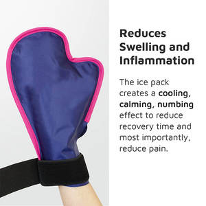 Sarung tangan terapi Arthritis panas microwave, sarung tangan terapi dingin pak es Gel untuk Kemo, bengkak dan tangan yang memantul - Product Image 2