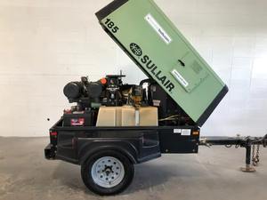 <span class=keywords><strong>Compresor</strong></span> de Aire de Tornillo Móvil <span class=keywords><strong>Pequeño</strong></span> Sullair de 185 Cfm y 7 bar <span class=keywords><strong>para</strong></span> Minería, Aerógrafo con Martillo Neumático, <span class=keywords><strong>Compresor</strong></span> de Aire Portátil Sullair-185 - Product Image 4