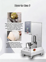 Professionele Schilmachine voor Kokosnoten, Groene Kokosnoot Schilmachine voor Fruitwinkels