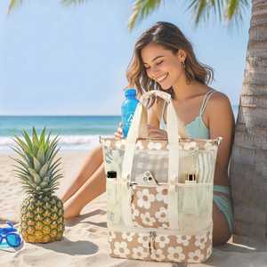 Wholesale Good Quality Cooler Tote Bag Made From Recycled Fabric Cooler Warmer Bag Daycare Travel - Product Image 6