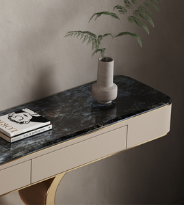 Table <span class=keywords><strong>console</strong></span> d'<span class=keywords><strong>entrée</strong></span> moderne et luxueuse, simple et créative, meuble de salon, meuble d'appoint pour hôtel, villa, avec tiroir - Product Image 6
