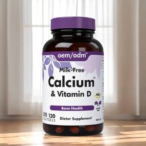 גבוה 1200 מ "ג סידן, 400 iu ויטמין d3 קפסולה תומך בעצמות בריאות & מערכת החיסון - Product Image 4