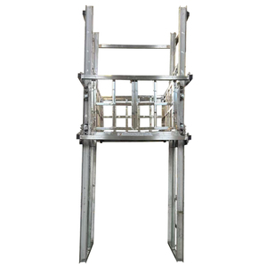 Ascenseur hydraulique de fret en acier inoxydable de haute qualité pour le transport de marchandises dans les entrepôts alimentaires - Product Image 1