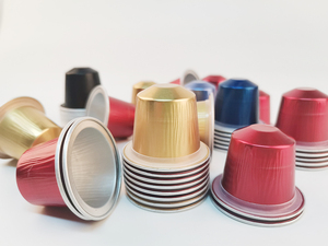 Prix usine avec anneau en <span class=keywords><strong>silicone</strong></span> papier d'aluminium vide <span class=keywords><strong>Capsule</strong></span> café - Product Image 4