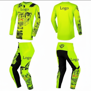 Traje de carreras de Motocross personalizado BMX camisetas de bicicleta de montaña Jersey de manga larga sublimación MTB Downhill Jersey - Product Image 1