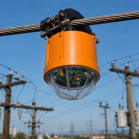 Indicateur de défaut de ligne sans fil 5KV-38KV, localisateur de court-circuit et de défaut à la terre pour lignes aériennes