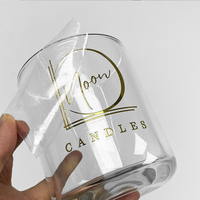 Autocollant de transfert UV personnalisé, logo étanche, autocollants de transfert 3D en métal de luxe pour bouteille de parfum