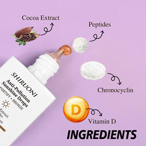 OEM ODM Vegan Organic Instant Bronzing & Moist ure Lock Selbst bräunliche Essenz für die Glättung des sonnen losen Bräunung serums im Gesicht - Product Image 4