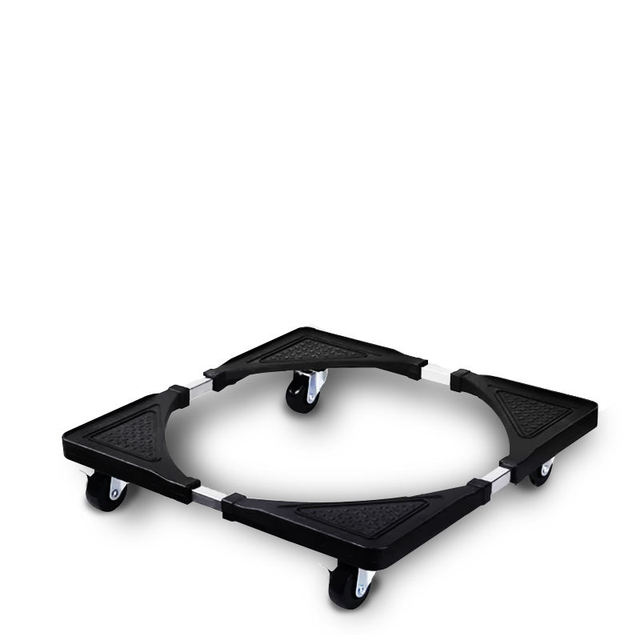 Non Adjustable Mobile Appliance Base with 4 Casters Heavy-Duty Anti-Slip Design Washing Machine Base