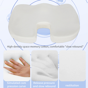 Coussin de siège en mousse à mémoire de forme médecin recommandé pour chaise de bureau chaise de voiture sciatique soulagement de la douleur coussins de siège pour le bureau - Product Image 4