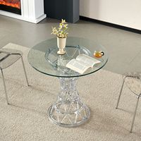 Chaise pliante empilable en acrylique ultralégère pour l'extérieur, idéale pour les réceptions de mariage, les événements, les restaurants et les hôtels (vente en gros)