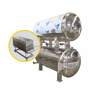 Máquina Esterilizadora Computarizada de Doble Capa para Sardinas Enlatadas, Atún y Frutas, Olla de Esterilización de Alimentos Enlatados - Product Image 5