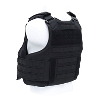 Chaleco Táctico de Protección VANDA 500D de Nailon con Corte Láser, Cierres Impermeables y Sistema Modular MOLLE para Servicio de Seguridad