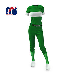 Design personnalisé 100% polyester pleine sublimation baseball uniforme manches courtes Chemise Jeunes Adultes Enfants softball Uniforme - Product Image 6