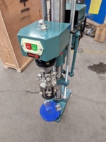 Machine de capsulage semi-automatique pour couvercles en aluminium, machine de capsulage pour couvercles en aluminium Stelvin, machine de capsulage Ropp