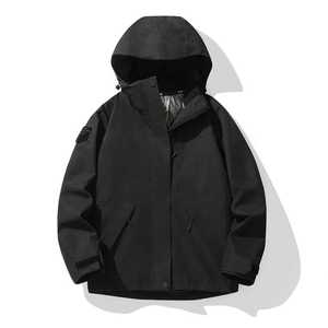 Women's 3 In 1 <b>Windbreaker</b> Jacket With Detachable Liner Windproof Full Sleeve Outdoor Wear For Work Uniforms Custom Design - Product Image 2