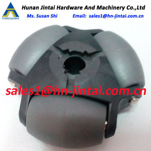 ล้อลูกปืนแบบมีร่องล้อ ด้านในเป็นรูหกเหลี่ยม ขนาด 11 มม. ด้านนอก 80 มม. แบบแถวเดียว ล้อออมนิแบบหกเหลี่ยม - Product Image 3