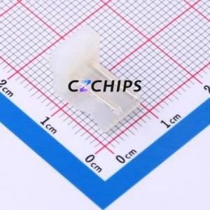 HDGC3961WV-2P-2 Wire-to-Board Pin Header Bent Lead Through Hole,P=3.96mm Connector 1x2P 3.96mm Right Angle Insert 2P - Product Image 1