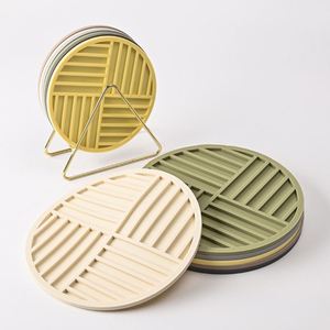 High Temperature Resistant Silicone Pot Mat Non-slip Coaster for Casserole, <b>Teacup</b> & Dishes - Product Image 2