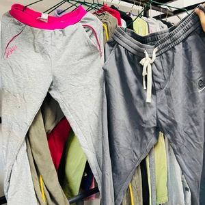 กางเกงจ็อกกิ้งสีสันสดใสสำหรับฤดูใบไม้ผลิ ขายส่ง ยืดหยุ่น เหมาะสำหรับเต้นและเล่นกีฬา เสื้อผ้า<span class=keywords><strong>มือ</strong></span><span class=keywords><strong>สอง</strong></span>ยุโรป ขายยกกระสอบจากโรงงาน JackWen ขั้นต่ำ 45 กก. หมดอายุ - Product Image 6