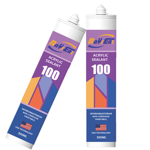 Colle adhésive <span class=keywords><strong>acrylique</strong></span> 300 ml pour l'étanchéité des portes et fenêtres en <span class=keywords><strong>bois</strong></span>, carrelage céramique, mastic <span class=keywords><strong>acrylique</strong></span> - Product Image 5