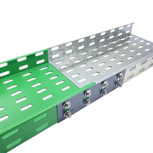 صينية كابلات صناعية مخصصة اللون من الفولاذ المجلفن المثقب لوضع الكابلات، مطلية بالبودرة ومقاومة للصدأ، خفيفة الوزن - Product Image 2