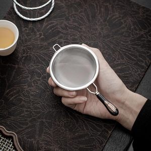 Reusable 304 Stainless Steel <b>Tea</b> Strainer with Filter Mesh for Home Kitchen Use <b>Tea</b> & Coffee Filtration - Product Image 1