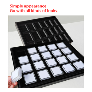 Đen Chất lượng cao nóng bán lỏng kim Cương hộp đá quý khay hiển thị - Product Image 4