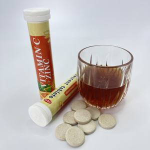 Oem Odm Hoge Absorptie Vitamine C + Zinkvoorziening Energiedrank Multivitamine Bruistablet - Product Image 6