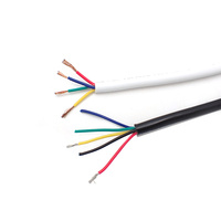Kabel kawat berpelindung 2 3 4 5 6 8 10 12 16 inti kabel listrik fleksibel tinggi UL2854