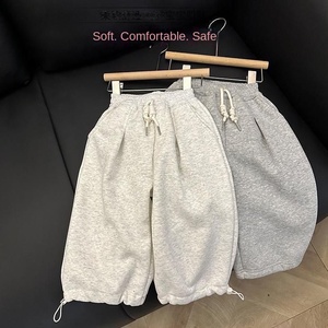 <span class=keywords><strong>Pantaloni</strong></span> sportivi per bambini stile coreano 2026, <span class=keywords><strong>pantaloni</strong></span> casual dritti da ragazza, <span class=keywords><strong>pantaloni</strong></span> larghi da <span class=keywords><strong>bambino</strong></span> per primavera autunno - Product Image 2