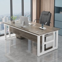 Bureau d'ordinateur moderne et minimaliste LBZ-145X pour usage domestique et professionnel, en PVC, design détachable, avec rangement