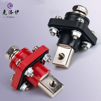 Borne de connexion en cuivre pour stockage d'énergie ESS 100A 150A 200A 400A 1000VDC, bornier plaqué étain BESS RoHS ISO9001 OEM ODM