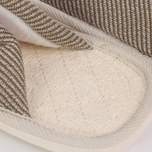 Zenidoo Adjustable Japanese Step Shoes Home Loofah Slippers <b>Model</b> Xu052401 Peep Toe for Summer Winter Casual Flesh <b>Foam</b> - Product Image 5