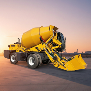 Hanlong Fabrik 4 Kubikmeter Mobile Automatische Betonanlage 4x4 CE Selbstladender Betonmischwagen - Product Image 2