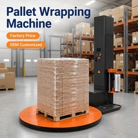 Machine d'emballage automatique de palettes pour entrepôts et centres de distribution