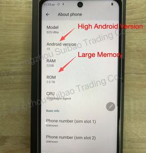New S25 siêu 22GB + 2TB S25 siêu điện thoại thông minh 7.3 inch 5 gam màn hình lớn <span class=keywords><strong>Android</strong></span> 15 điện thoại di động chất lượng cao S25 siêu điện thoại di động - Product Image 3