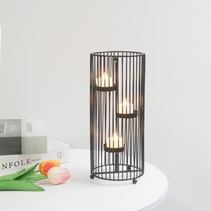 33 "di altezza Braccio D'oro Lucido <span class=keywords><strong>Lampadario</strong></span> In Metallo Supporto di Candela Votiva Candelabri - Product Image 4