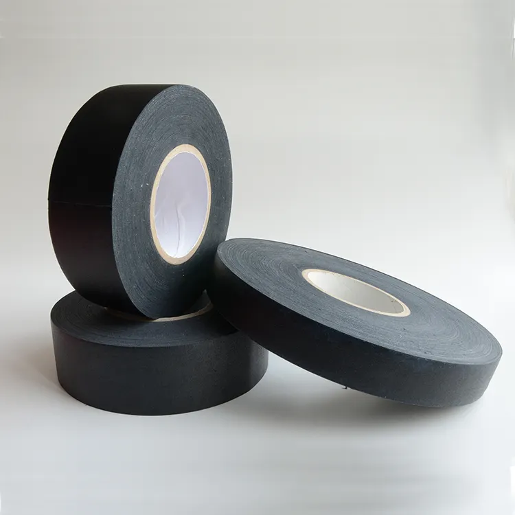 50mmx50m rolls high grade quality cotton black green custom logo printed heavy duty duct cloth pro stage gaffer tape