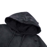 Sweat à capuche délavé 420G pour homme, effet délavé à l'acide, streetwear personnalisé