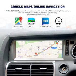 Android 13 Écran 10.25 pouces Auto Navigation carplay voiture GPS lecteur vidéo pour <span class=keywords><strong>Audi</strong></span> Q7 2006-2015 conduite à droite WIFI 4G - Product Image 5