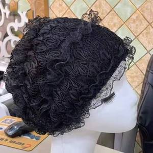 2025 New Fashionable Gold-Plated Thick Knit <b>Hat</b>, Muslim Women's Headscarf, Turban <b>Hat</b> - Product Image 4