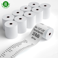 Rouleaux de papier thermique sans BPA pour imprimantes de caisse, terminaux ATM/POS, 80x60mm, directement de l'usine