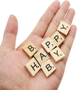 200 Chữ Cái Scrabble Gạch Gỗ Scrabble Để Làm Trò Chơi Ô Chữ Thủ Công - Product Image 3