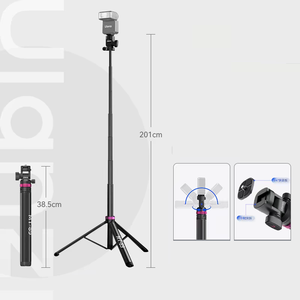 Trípode de Luz de Liberación Rápida <span class=keywords><strong>Ulanzi</strong></span> <span class=keywords><strong>MT</strong></span> 89 de 2 Metros con Soporte de Zapata Fría, Extensible, para Fotografía, con Abrazadera para Teléfono y Cámara, Modelo MT89 - Product Image 6