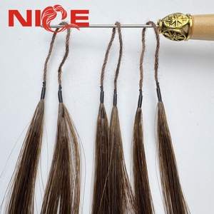 Extensions de cheveux invisibles tendance, effet plume, Remy, lisses, couleur naturelle, douces, 14-22 pouces, couleur/longueur personnalisables - Product Image 2